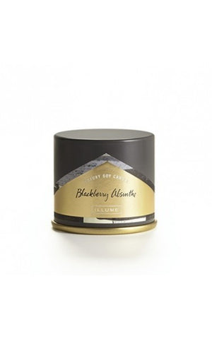 Illume Demi Vanity Tin: Blackberry Absinthe